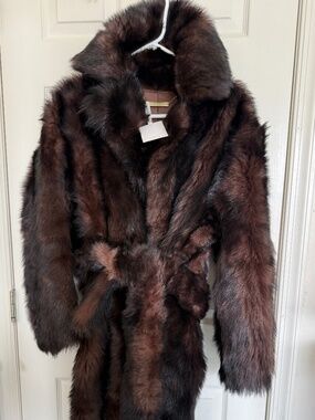 Nour Hammour Uma Shearling Coat - Small Size US 4-6